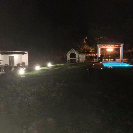 Villa Marie With Pool, Two Bedrooms For 4+2Kids Cavoglave Esterno foto