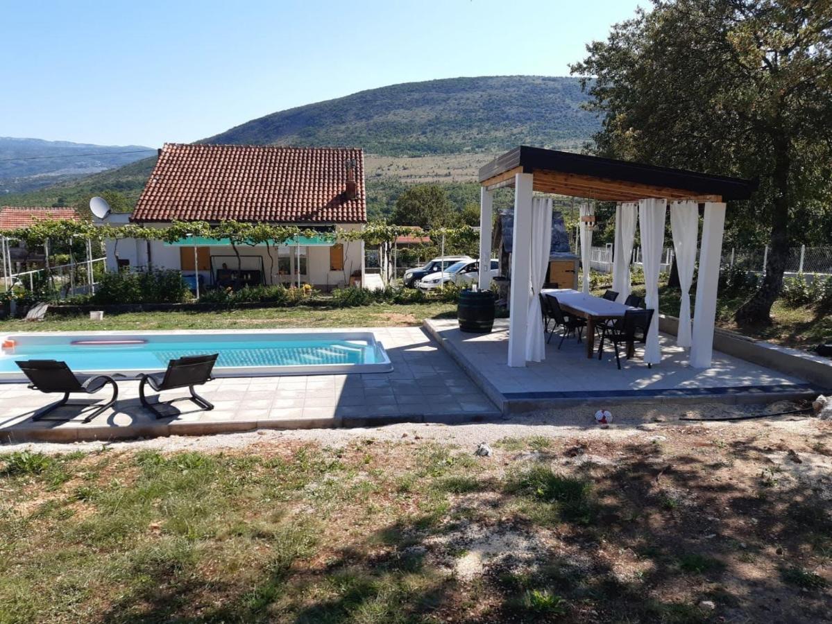 Villa Marie With Pool, Two Bedrooms For 4+2Kids Cavoglave Esterno foto